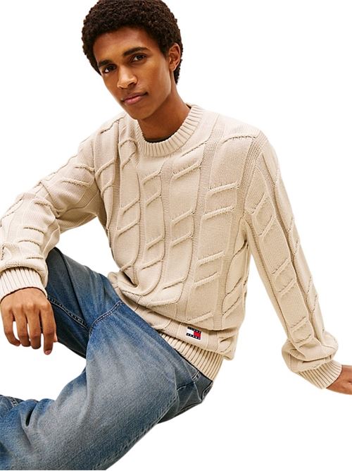 maglia Tommy Jeans | DM0DM22355ABY BEIGE